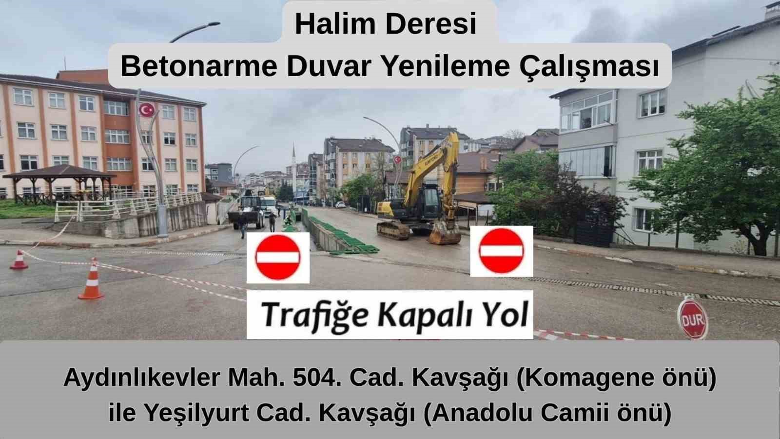 tevfik fikret caddesinde kademeli trafik duzenlemesi LiOFDAYZ