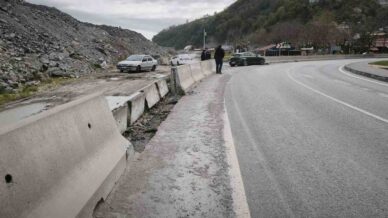 zonguldakta kontrolden cikan arac kaza yapti iLiqEgBL