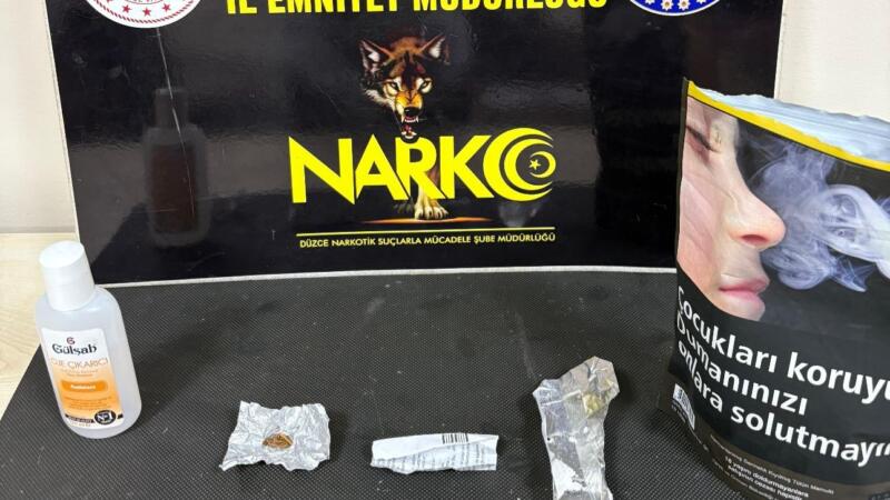 duzcede uyusturucu operasyonu 9 gozalti naIIbHHa