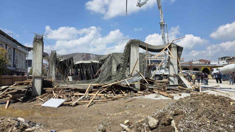 insatta beton dokulurken kalip coktu 1 isci yaralandi X33itM14