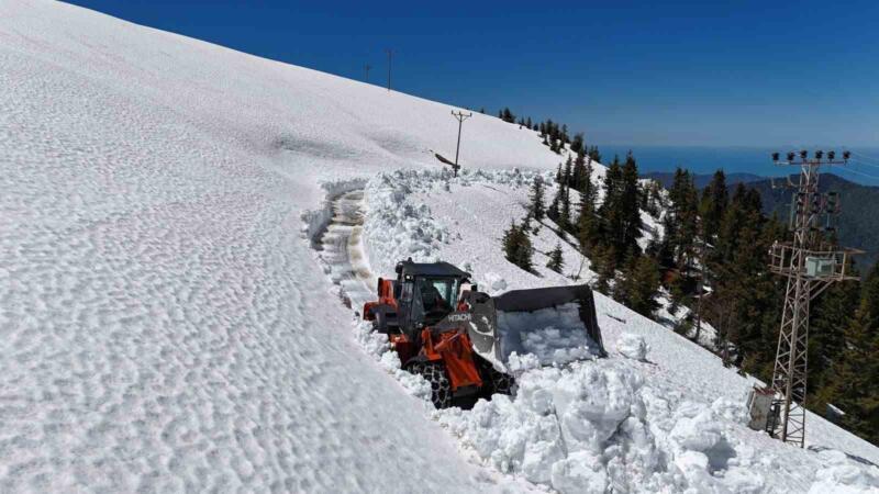 rizede yayla yollarinda kar temizleme calismasi suruyor r7nEsna5