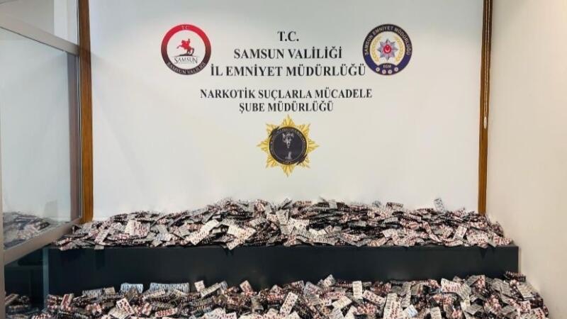 samsunda 33 bin uyusturucu hap ele gecirildi 2 kisi tutuklandi 6i4chEDH