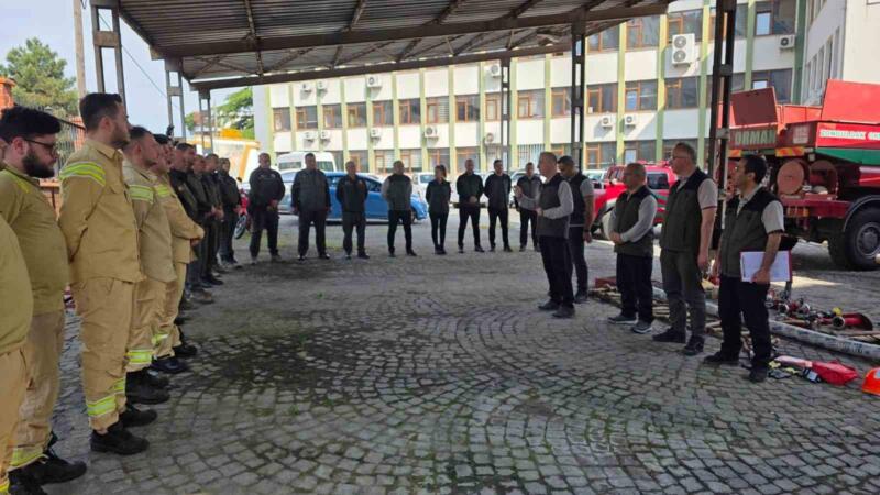 zonguldakta orman yanginina karsi isbasi egitimleri suruyor F6CrGH97