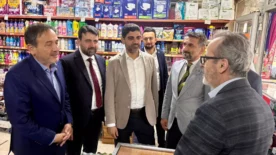 AK Partiden Safranboluda esnaf ve vatandas ziyareti