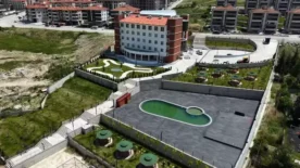 Evliya Celebi Turizm Lisesi ve Uygulama Oteli tamamlandi