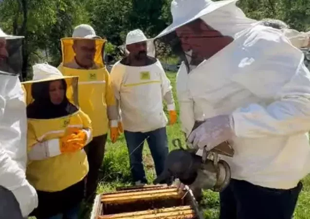 Safranboluda Aricilik Kursu teorik ve uygulamali devam ediyor jpg2
