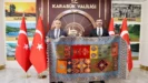 Vali Cagatay Bitlis Belediye Baskanini agirladi
