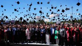 kastamonu universitesinde 4 binden fazla ogrenci mezuniyet coskusu yasadi DB3xGhiZ