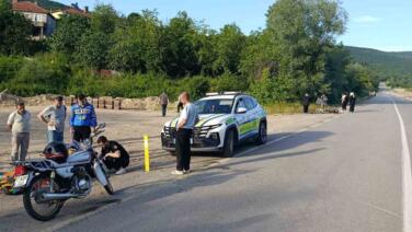 kastamonuda carpisan iki motosikletin surucusu yaralandi 2bINrmUp