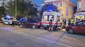 kastamonuda motosiklet ile otomobil carpisti 1 yarali bakjMQsO