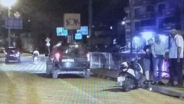motosiklet ile otomobil carpisti 1 yarali jUfGDMMa