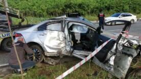 orduda otomobil agac ve aydinlatma diregini devirdi 4 yarali L4XFbrRt