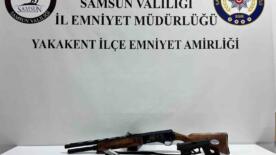 samsunda ruhsatsiz silah operasyonu 3 silah ele gecirildi IsfmQUdu