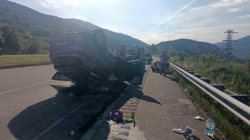 tokatta takla atan otomobildeki 1 kisi oldu 5 kisi yaralandi lu9vDttE