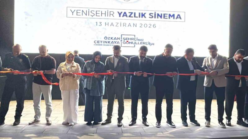 yenisehir yazlik sinemasi 13 yil sonra torenle acildi mGjCGpD8