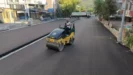 100. Yil Mahallesi 1010. Caddede asfalt serimine baslandi