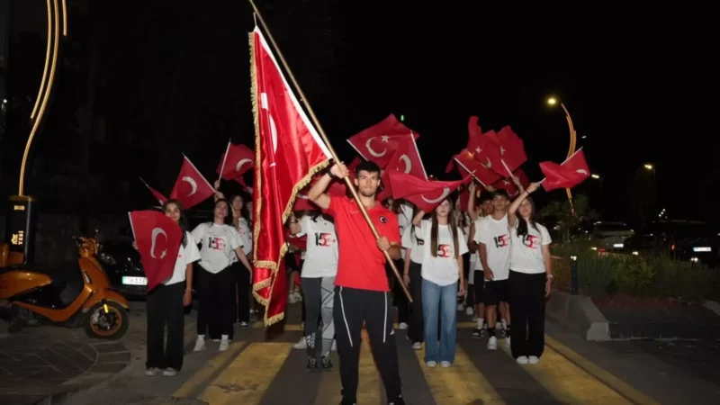 15 Temmuz ruhu sancak kosusuyla yasatildi