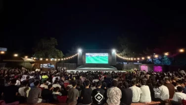 Dünya kupası final heyecanı Yenişehir yazlık sinemada yaşandı Dunya kupasi final heyecani Yenisehir yazlik sinemada yasandi