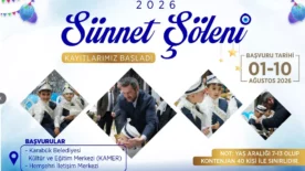 Geleneksel Sunnet Soleni icin basvurular basladi