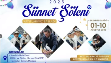 Geleneksel Sunnet Soleni icin basvurular basladi