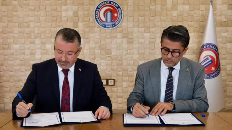 KBU ile COMU arasinda iki onemli protokol imzalandi