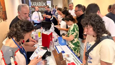 Karabuk Universitesi Mersinde aday ogrencilerle bulustu