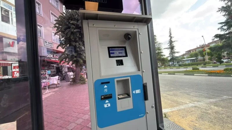 Safranboluda Kent Kart Nakit Yukleme Cihazi hizmete girdi
