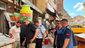 Yenicede kaldirim denetimleri