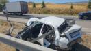 corumda tirla carpisan otomobil bariyerlere saplandi 1 yarali ipRqUear