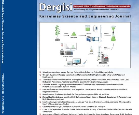 karaelmas fen ve muhendislik dergisinin 2nci sayisi yayimlandi TPvlECaL