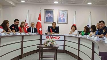 sel felaketlerine karsi masa basi tatbikati yaptilar f6GFs5lH