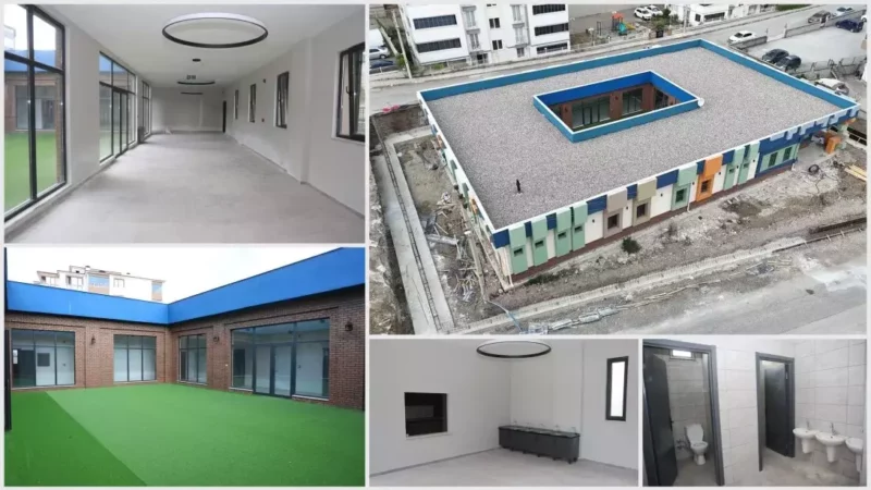 5000 Evler Bahcelievler Mahallesi yeni Anaokuluna kavusuyor