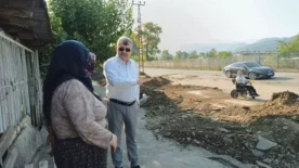Baskan Karakas calismalari yerinde inceledi