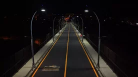 Kanyon Kopru yenilenerek trafige acildi