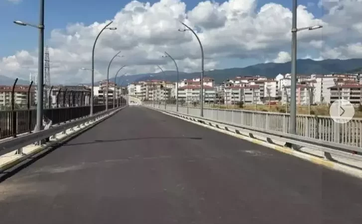 Kanyon koprude agir tonajli araclara yasak talebi