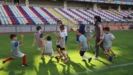 Karabukte aileler ve cocuklar sporla bulustu