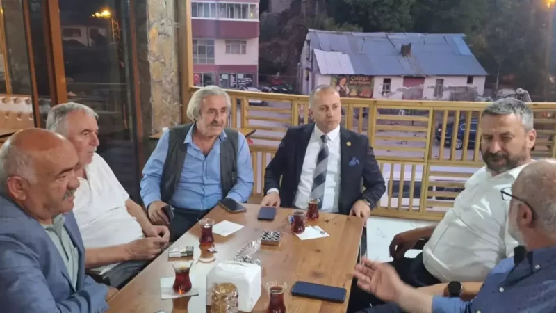 MHP teskilatlari Eskipazarda bulustu2
