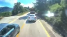 Olumden son anda kurtuldu sonra el hareketi yapti