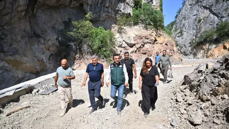 Seker Kanyonunda calismalar hiz kesmeden suruyor