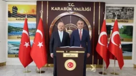 Vali Cagatay Kastamonu Valisi Dalliyi agirladi