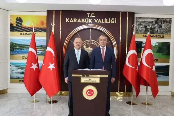 Vali Cagatay Kastamonu Valisi Dalliyi agirladi