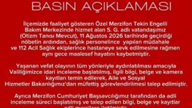 amasyada ozel bakimevinde rahatsizlanan otizmli vatandasin olumune inceleme XQ6yE1Nh