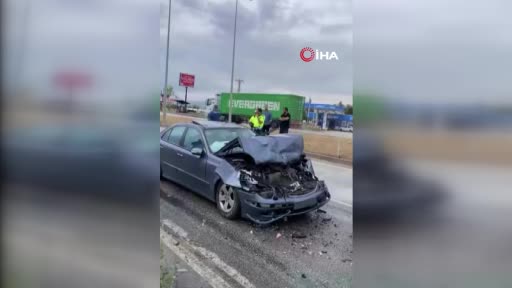 amasyada zincirleme kaza 11 yarali
