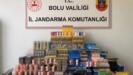 boluda kacakcilara agir darbe 1 milyon 150 bin liralik kacak urun ele gecirildi H92CaFXZ