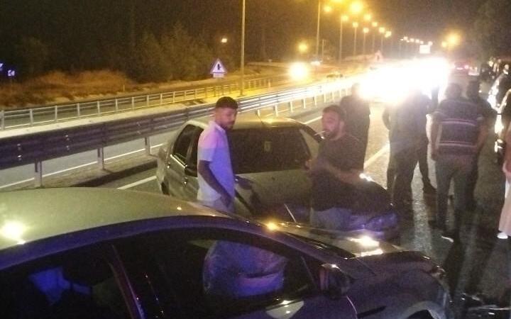 iki otomobilin carpistigi kazada 3 kisi yaralandi g22wCVS3