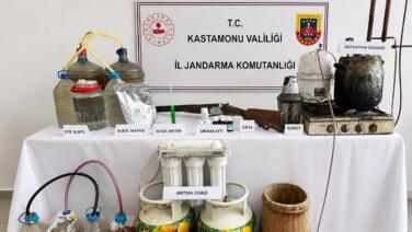 kacak icki hazirligina sucustu cok sayida malzeme ele gecirildi AwaSuP6M