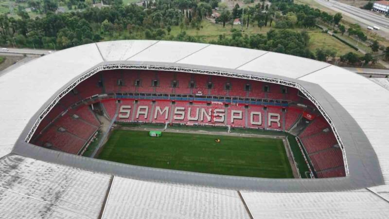 samsunsporun stat zemini yeni sezona hazirlaniyor hibrit cim uygulamasina baslandi TGYzAMw8
