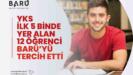 yks ilk 5 binde yer alan 12 ogrenci baruyu tercih etti TTvzDNc8