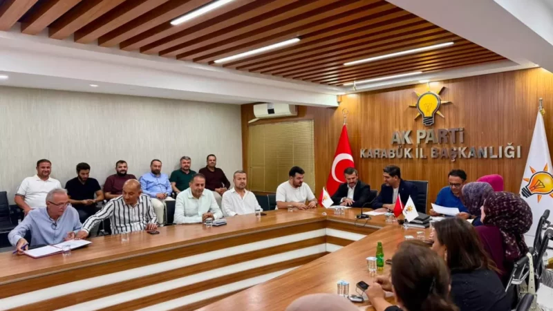 AK Parti Il Yonetimi haftalik toplantisini gerceklestirdi2