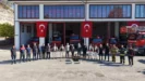 Baskan Kose Itfaiyeciler Haftasinda personeli ziyaret etti